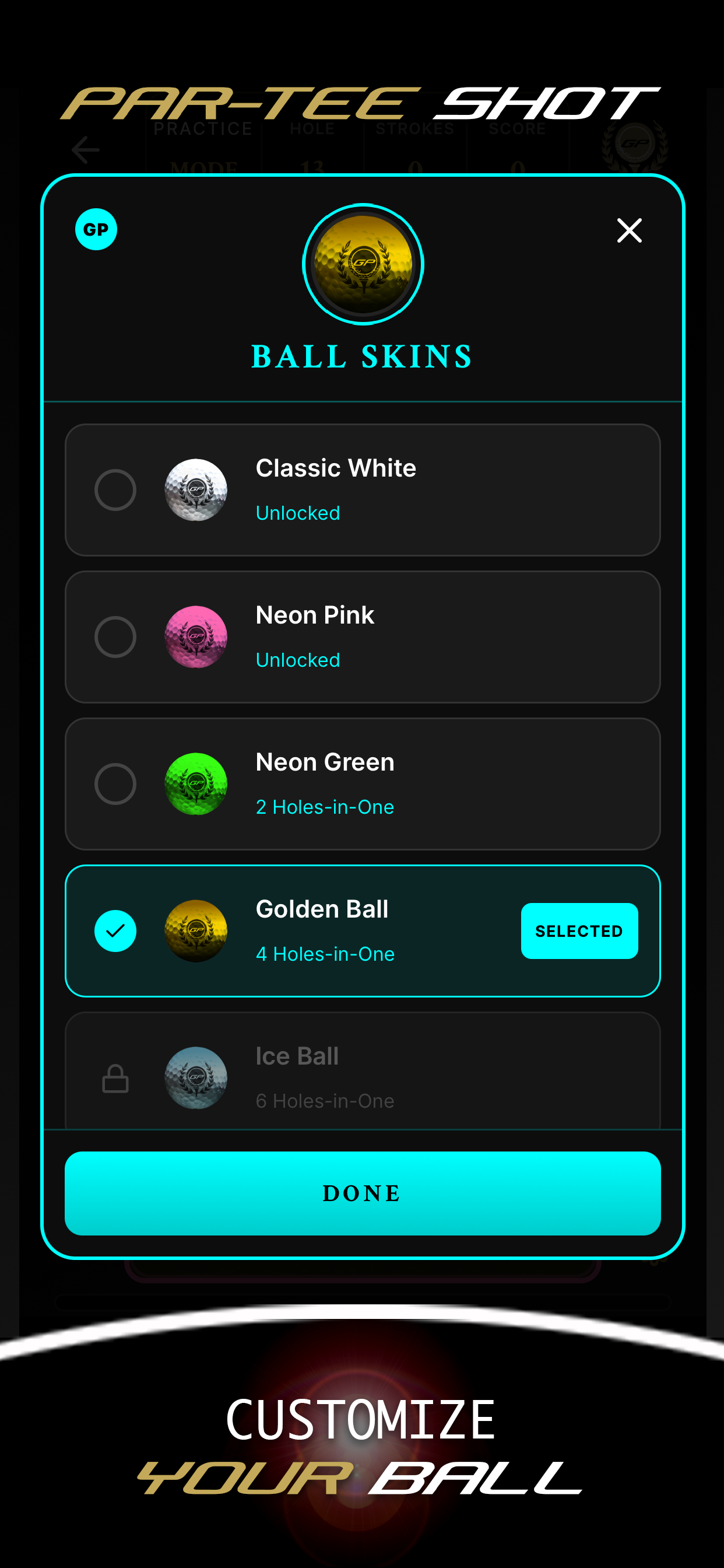 Ball Skins